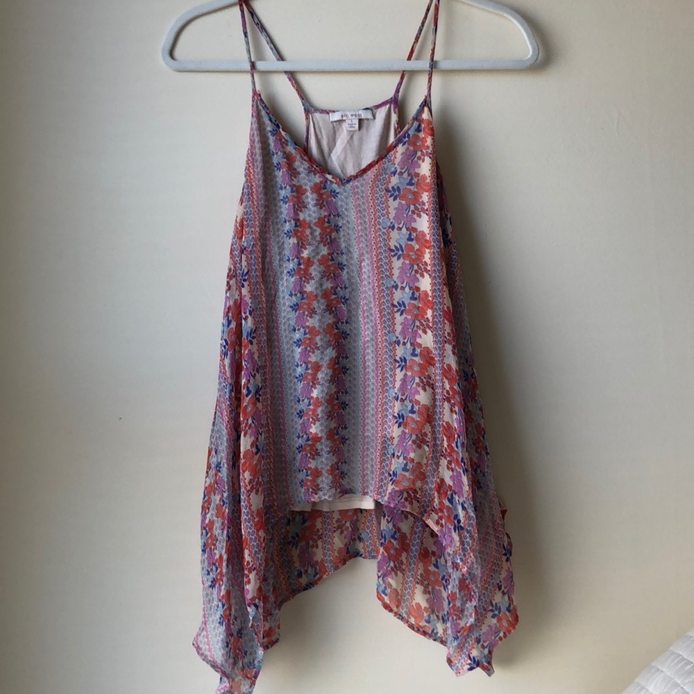 Ella Moss floral flowy top